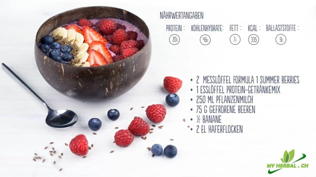 Smoothie Beeren Bowl