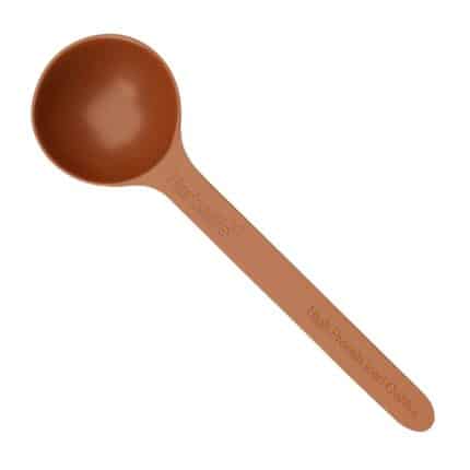 Nachhaltiger Messlöffel für High Protein Iced Coffee